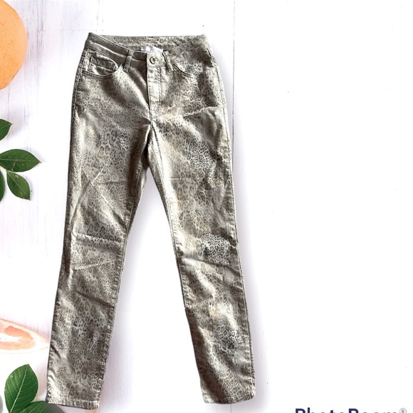 Joseph Ribkoff Animal Print Pants - Picture 2 of 6